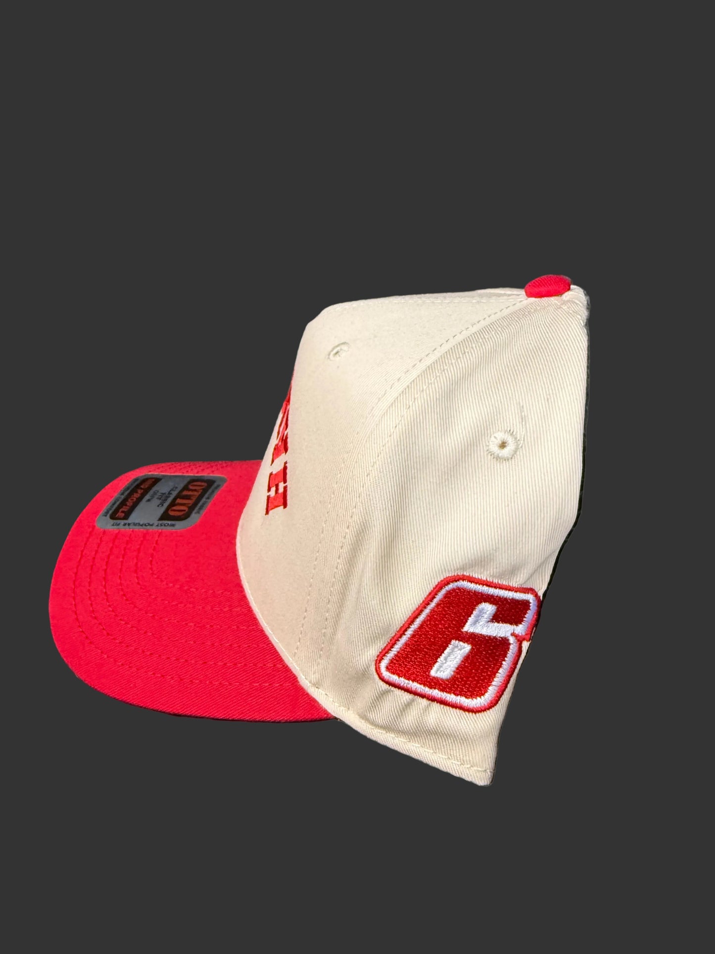 HAT Red Upside Down Hampton