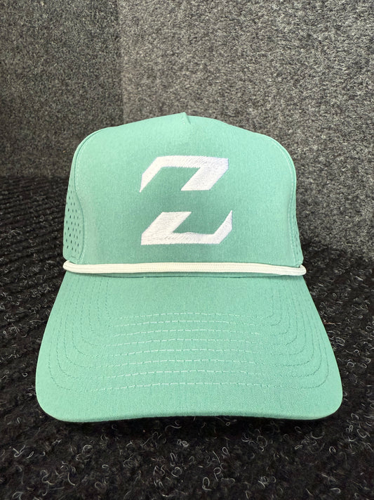 HAT ZH Logo Teal Rope
